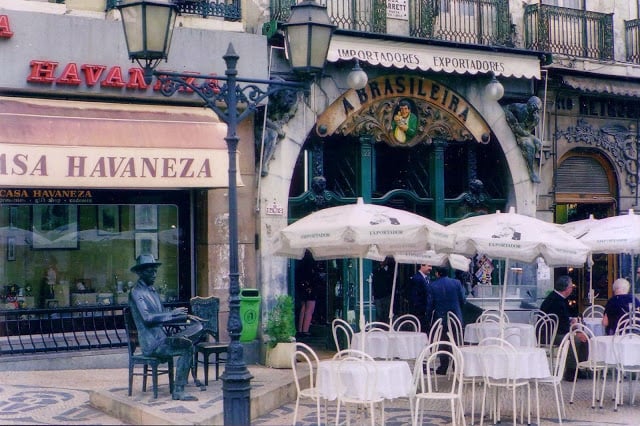 Café A Brasileira em Lisboa Café A Brasileira em Lisboa