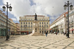 Praça de Camões em Lisboa Praça de Camões em Lisboa