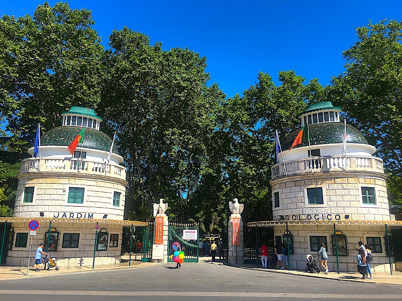 Fachada do Jardim Zoológico de Lisboa - Dicas Fachada do Jardim Zoológico de Lisboa - Dicas