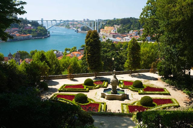 Jardins do Palácio de Cristal no Porto Jardins do Palácio de Cristal no Porto