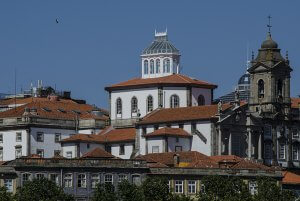 Vista do Palácio da Bolsa