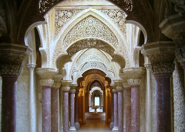 Arquitetura do Palácio de Monserrate Arquitetura do Palácio de Monserrate