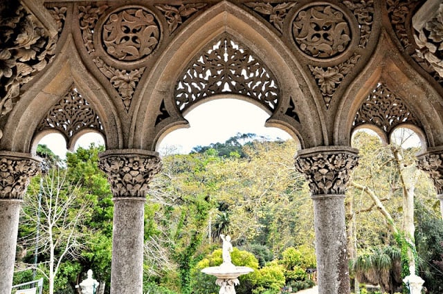 Vista para o parque de Monserrate Vista para o parque de Monserrate