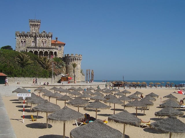 Praia do Tamariz em Estoril Praia do Tamariz em Estoril