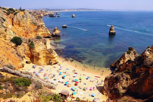 Praia São Rafael em Albufeira Praia São Rafael em Albufeira