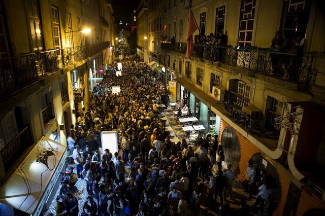 Bairro Sodré à noite Bairro Sodré à noite
