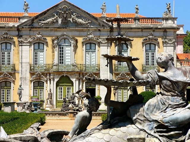 Palácio Nacional de Queluz em Sintra Palácio Nacional de Queluz em Sintra