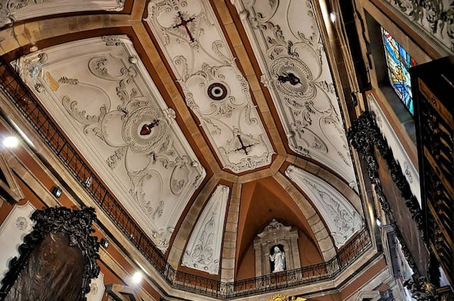 Teto da Igreja de Santo Ildefonso no Porto Teto da Igreja de Santo Ildefonso no Porto