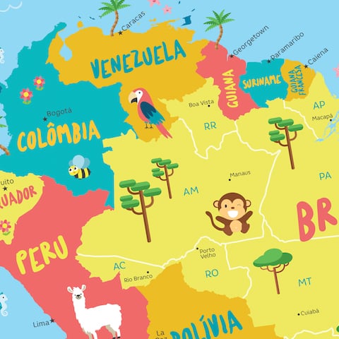 Países América do Sul Países América do Sul