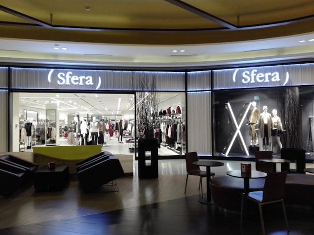 Sfera no Arrábida Shopping em Gaia Sfera no Arrábida Shopping em Gaia