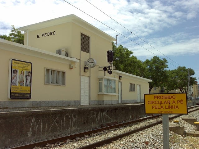 Estação de trem de S. Pedro do Estoril Estação de trem de S. Pedro do Estoril