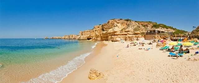 Praia da Coelha em Albufeira Praia da Coelha em Albufeira