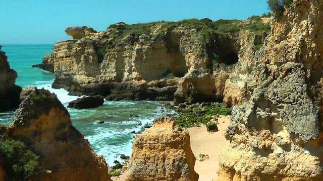 Praia de São Rafael em Albufeira Praia de São Rafael em Albufeira
