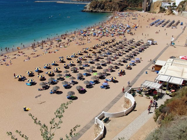 Praia do Túnel em Albufeira Praia do Túnel em Albufeira