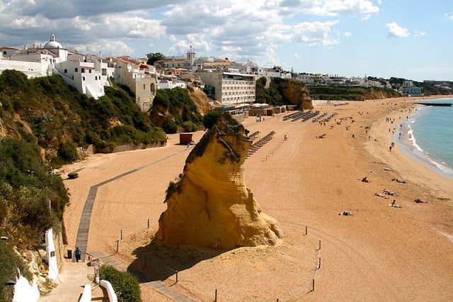 Praia do Túnel em Albufeira Praia do Túnel em Albufeira