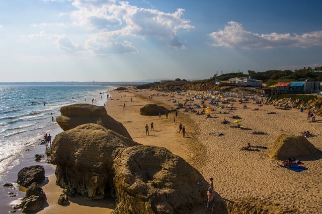 Praia da Galé em Albufeira - Oeste Praia da Galé em Albufeira - Oeste