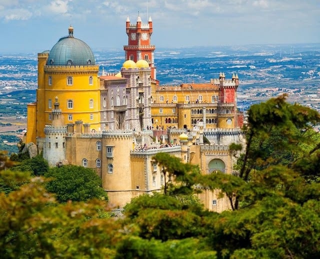 Palácio da Pena em Sintra Palácio da Pena em Sintra