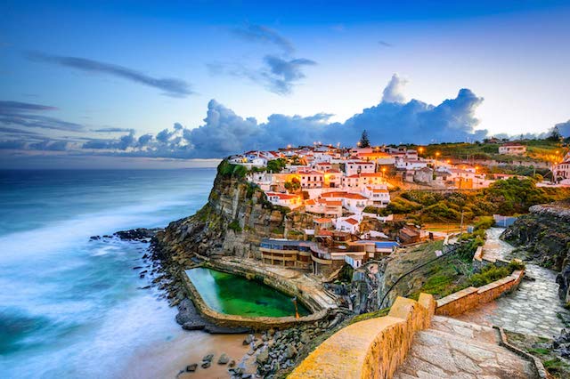 Azenhas do Mar em Portugal Azenhas do Mar em Portugal