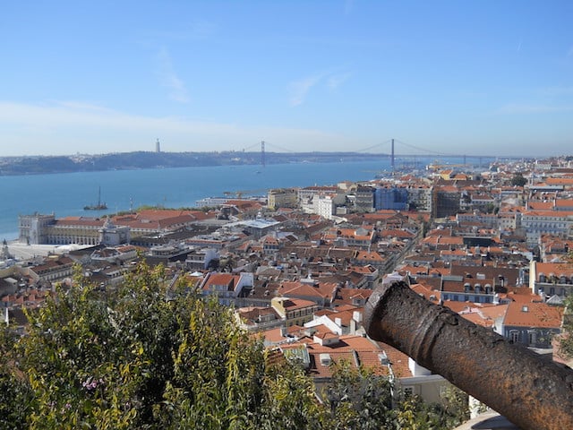 Vista do Castelo de São Jorge em Lisboa Vista do Castelo de São Jorge em Lisboa