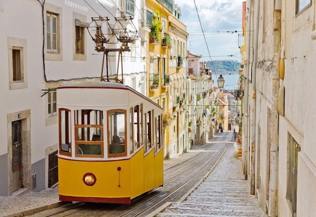 Elevador da Bica em Lisboa Elevador da Bica em Lisboa