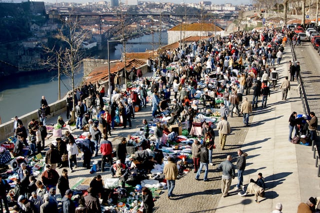 Uma das edições do Flea Market no Porto Uma das edições do Flea Market no Porto