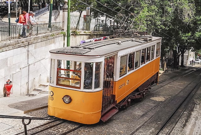 Elevador da Glória em Lisboa Elevador da Glória em Lisboa
