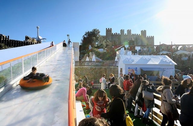 Tobogã Vila Natal em Óbidos Tobogã Vila Natal em Óbidos