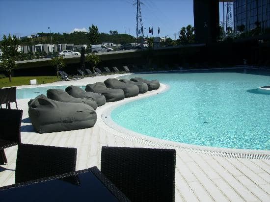 Melhores hotéis em Braga - Piscina do Melia Melhores hotéis em Braga - Piscina do Melia