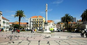 Praça em Setúbal Praça em Setúbal