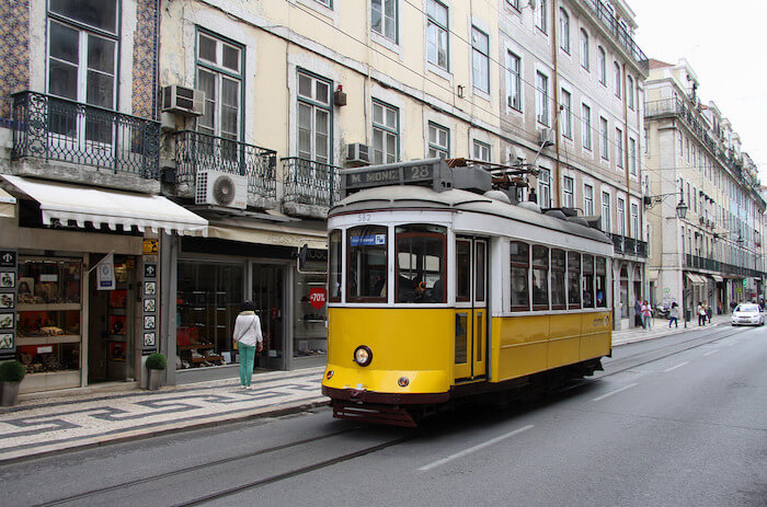 Elétrico 28 em Lisboa Elétrico 28 em Lisboa
